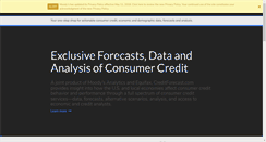 Desktop Screenshot of creditforecast.com
